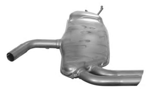 Глушитель выхлопных газов конечный