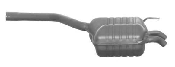 Глушитель выхлопных газов конечный