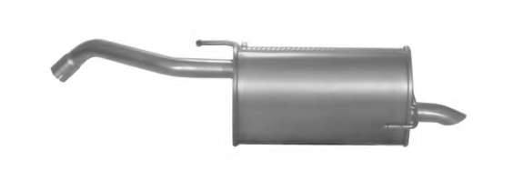Глушитель выхлопных газов конечный