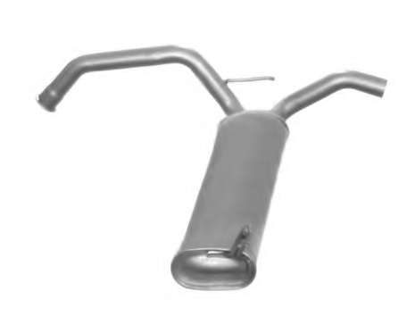 Глушитель выхлопных газов конечный
