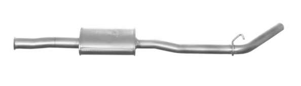 Средний глушитель выхлопных газов