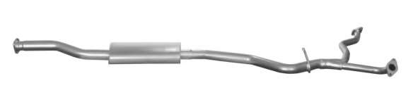 Средний глушитель выхлопных газов