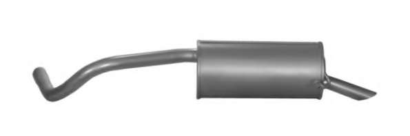 Глушитель выхлопных газов конечный