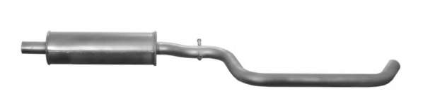 Средний глушитель выхлопных газов