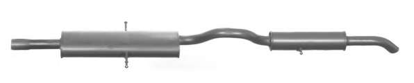 Глушитель выхлопных газов конечный