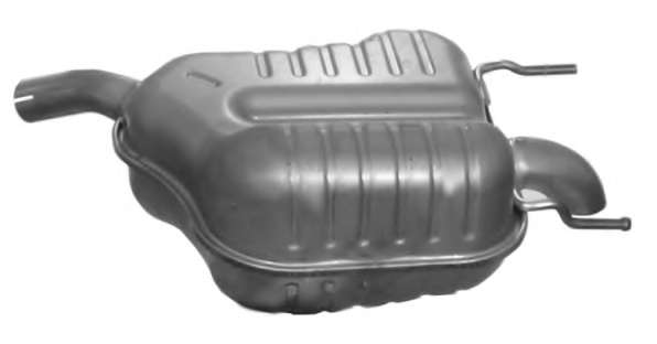 Глушитель выхлопных газов конечный