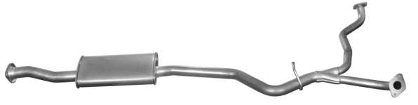 Средний глушитель выхлопных газов