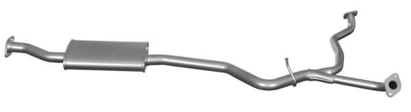 Средний глушитель выхлопных газов