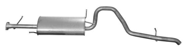 Глушитель выхлопных газов конечный