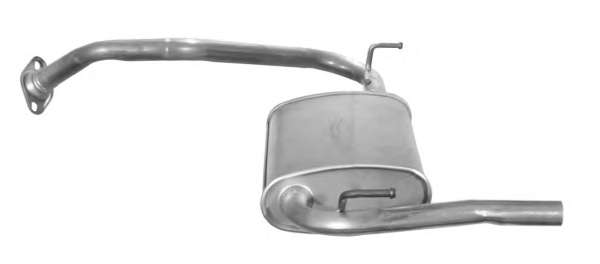 Глушитель выхлопных газов конечный