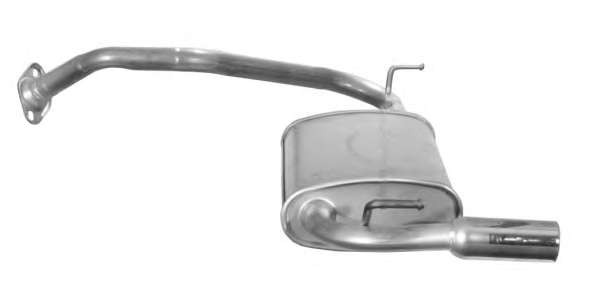 Глушитель выхлопных газов конечный