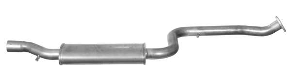 Средний глушитель выхлопных газов