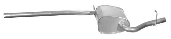 Средний глушитель выхлопных газов