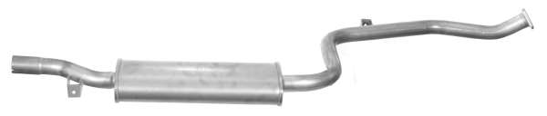 Средний глушитель выхлопных газов