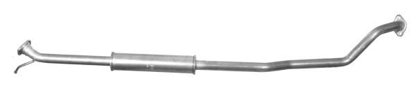 Средний глушитель выхлопных газов