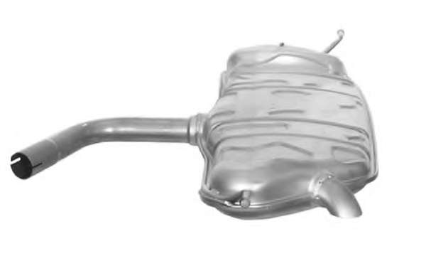 Глушитель выхлопных газов конечный