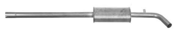 Средний глушитель выхлопных газов