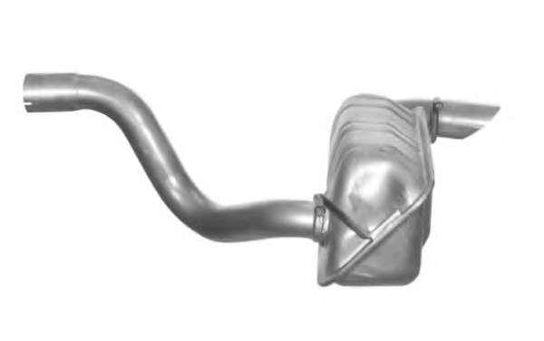 Глушитель выхлопных газов конечный