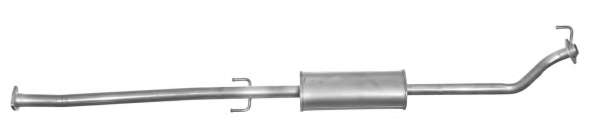 Средний глушитель выхлопных газов