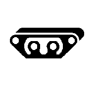 Кронштейн, система выпуска ОГ