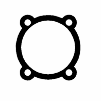 Прокладка, труба выхлопного газа