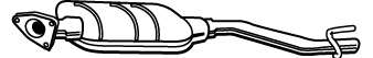 Средний глушитель выхлопных газов