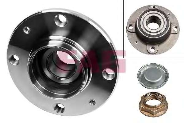 Підшипник маточини (задньої) Citroen C5 01-08 (+ABS) (32x129.10x58.90)