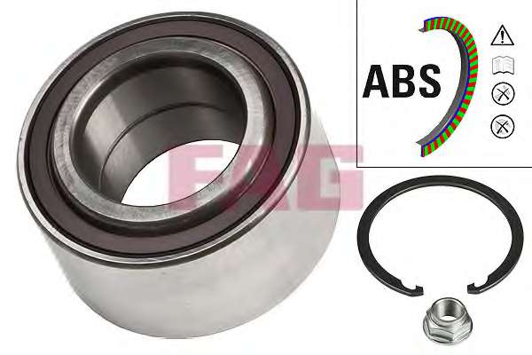 Підшипник маточини (передньої) Citroen C1/Peugeot 107/108 05-