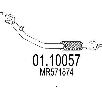 Труба выхлопного газа