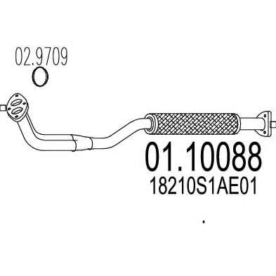 Труба выхлопного газа