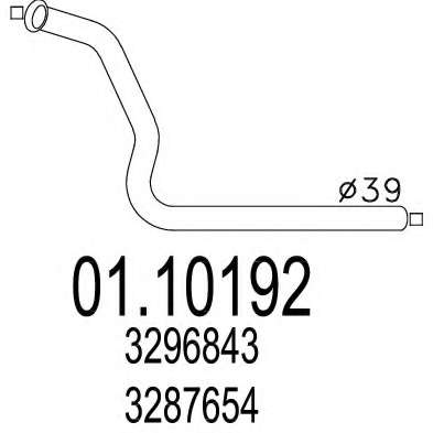 Труба выхлопного газа