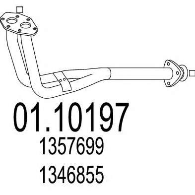 Труба выхлопного газа