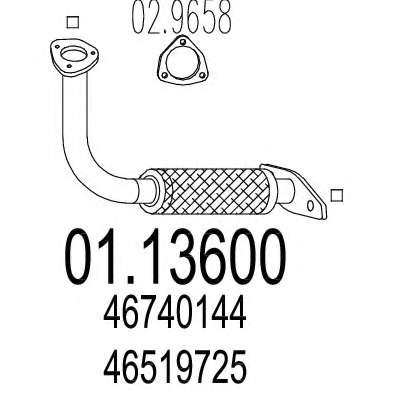 Труба выхлопного газа