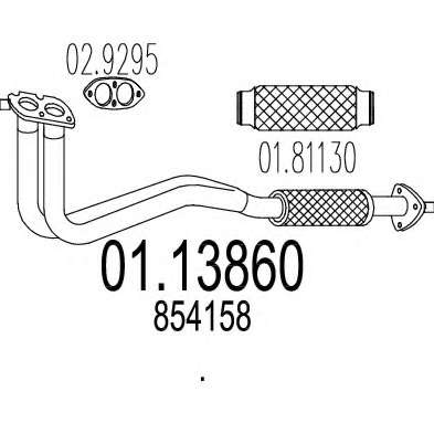 Труба выхлопного газа