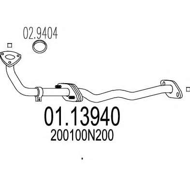Труба выхлопного газа