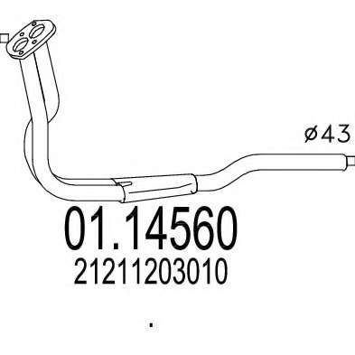 Труба выхлопного газа