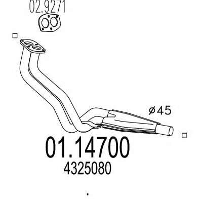 Труба выхлопного газа