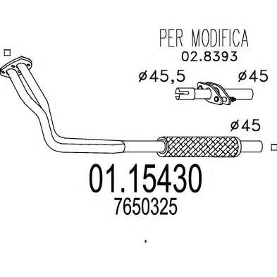 Труба выхлопного газа