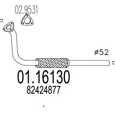 Труба выхлопного газа