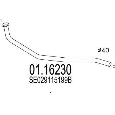 Труба выхлопного газа