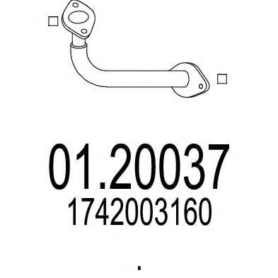 Труба выхлопного газа