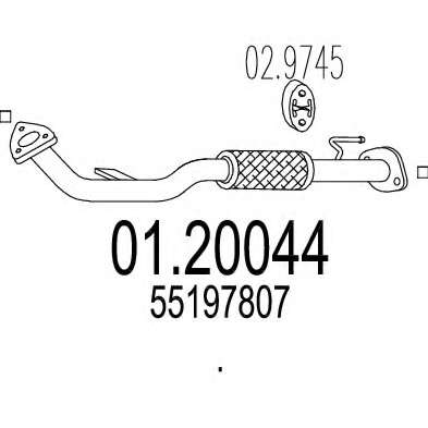Труба выхлопного газа