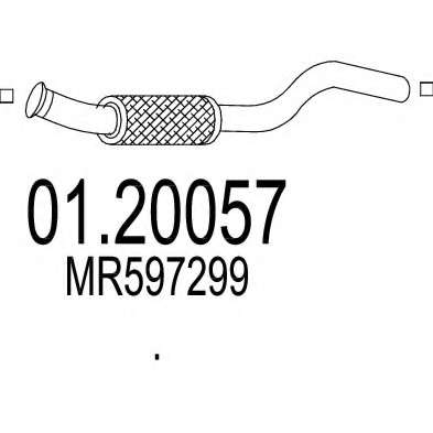 Труба выхлопного газа