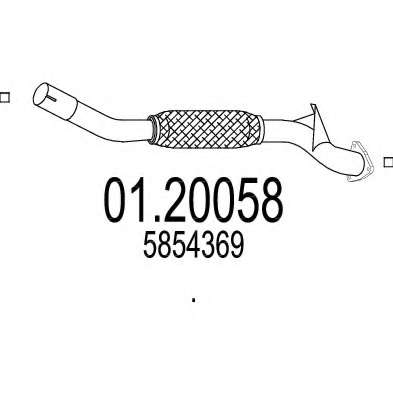 Труба выхлопного газа