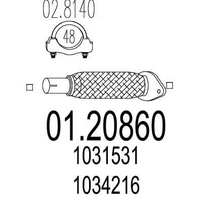 Труба выхлопного газа