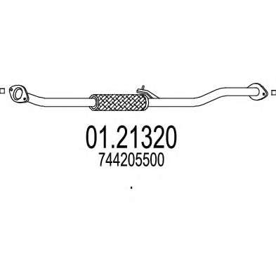 Труба выхлопного газа