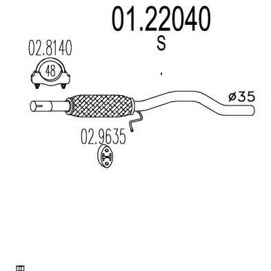 Труба выхлопного газа
