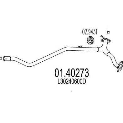 Труба выхлопного газа