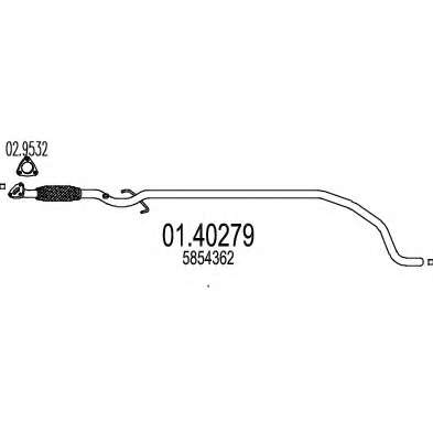 Труба выхлопного газа
