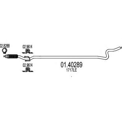 Труба выхлопного газа